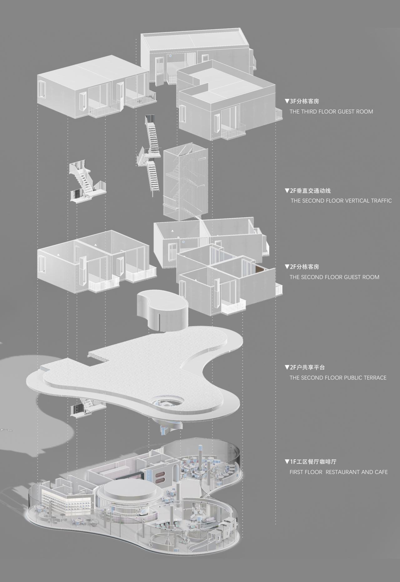 BIM建筑|漂浮的房子 / 巢羽建筑设计事务所