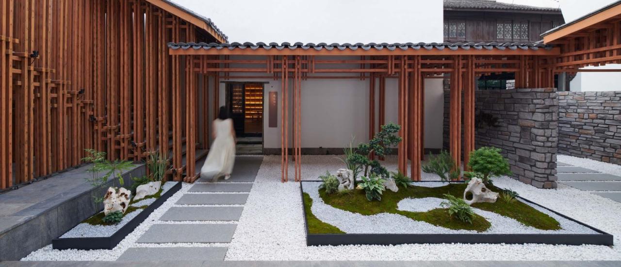 BIM建筑|“借山重影”，塘栖枇杷博物馆 / 田之间建筑