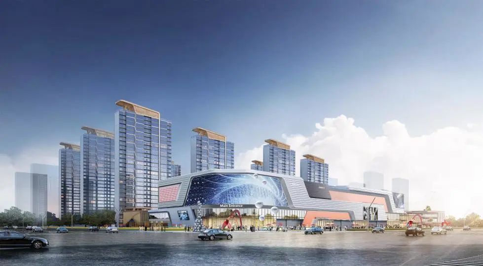 BIM建筑|流动魅力的艺术邂逅 如东金地至尚 ▪ 展示中心 / 成执设计