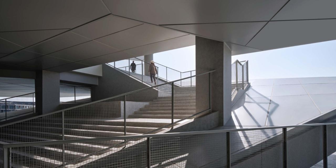 BIM建筑|漫游白色切片，上海之鱼 / 同济原作设计工作室