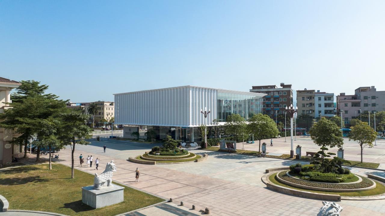 BIM建筑|东莞中科先进产业振兴展示馆 / 柏涛建筑