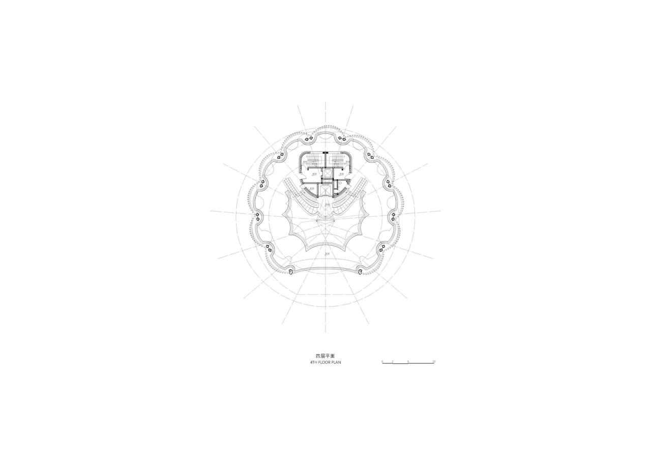 BIM建筑|成都熊猫基地熊猫塔，机械‘竹笋’ / UDG.零号工作室