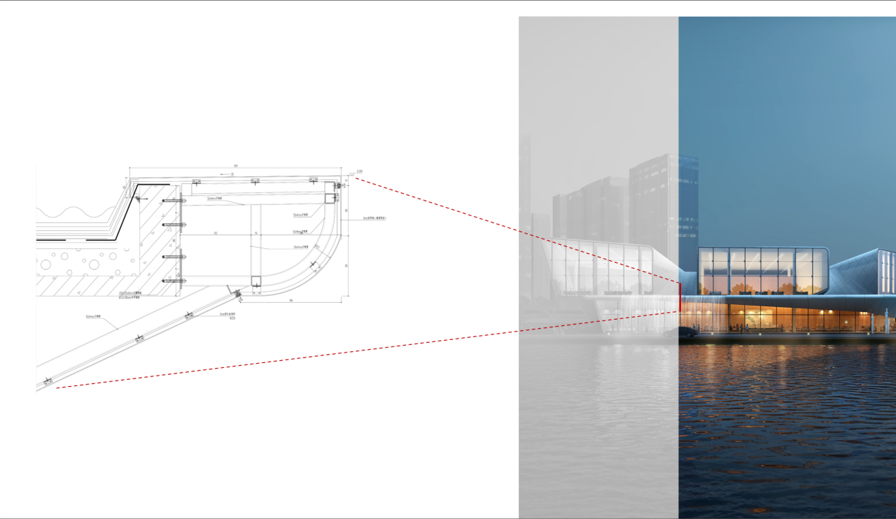 BIM建筑|赣州锦润 ▪ 滨江云宸展示中心 / 成执设计