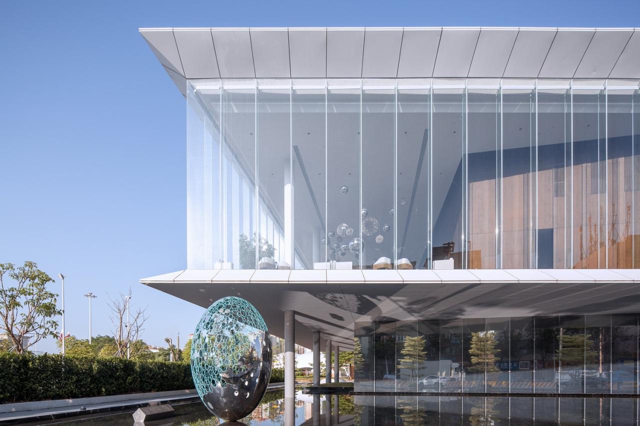 BIM建筑|东莞中科先进产业振兴展示馆 / 柏涛建筑