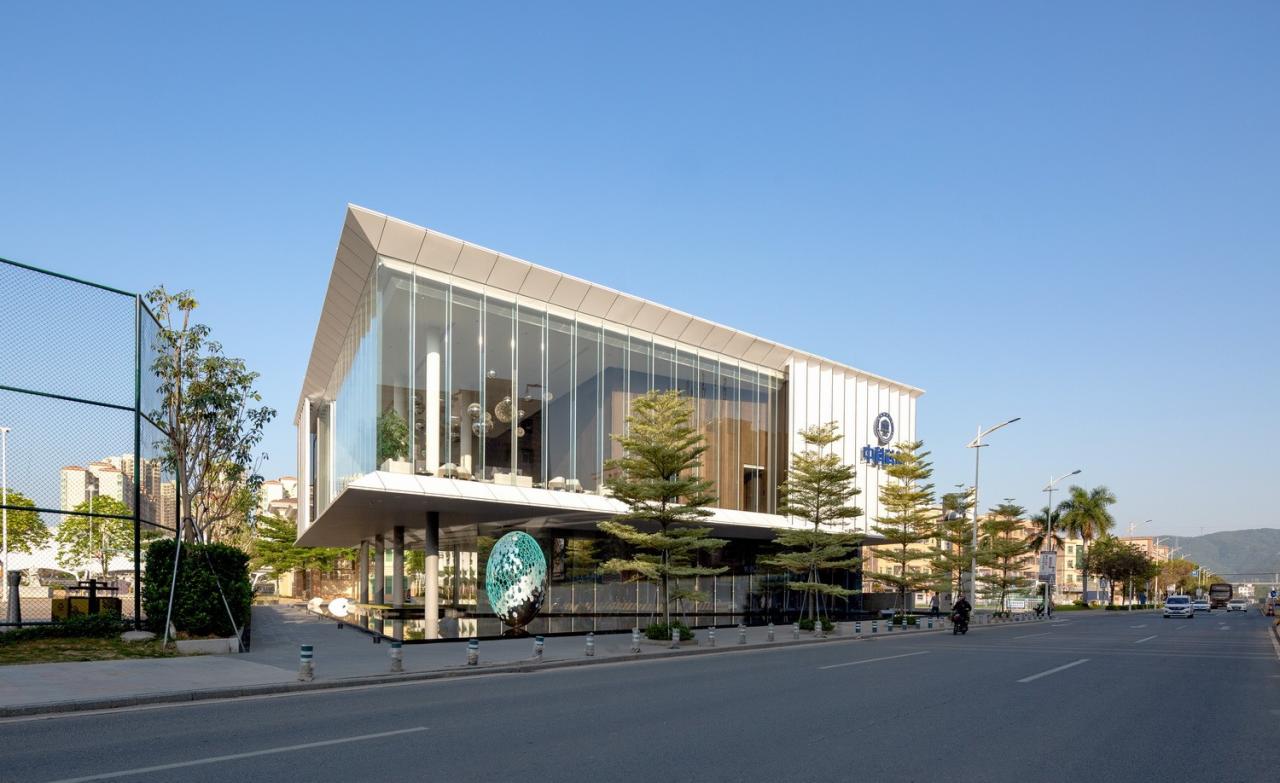 BIM建筑|东莞中科先进产业振兴展示馆 / 柏涛建筑