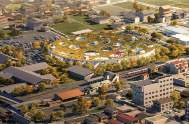 BIM建筑|日本飞驒古川站东区中心设计方案 / 藤本壮介建筑事务所-BIM建筑网