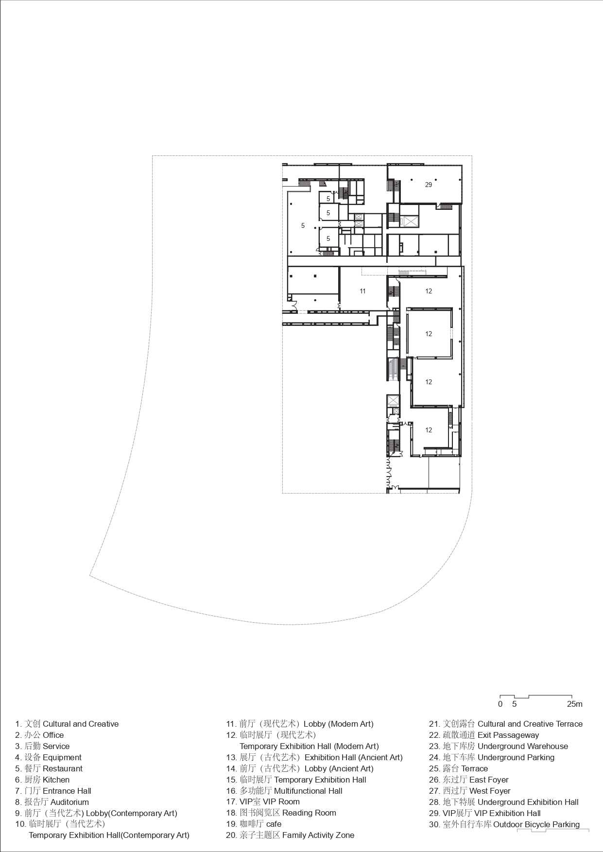 BIM建筑|琴台美术馆 / 大舍建筑设计事务所