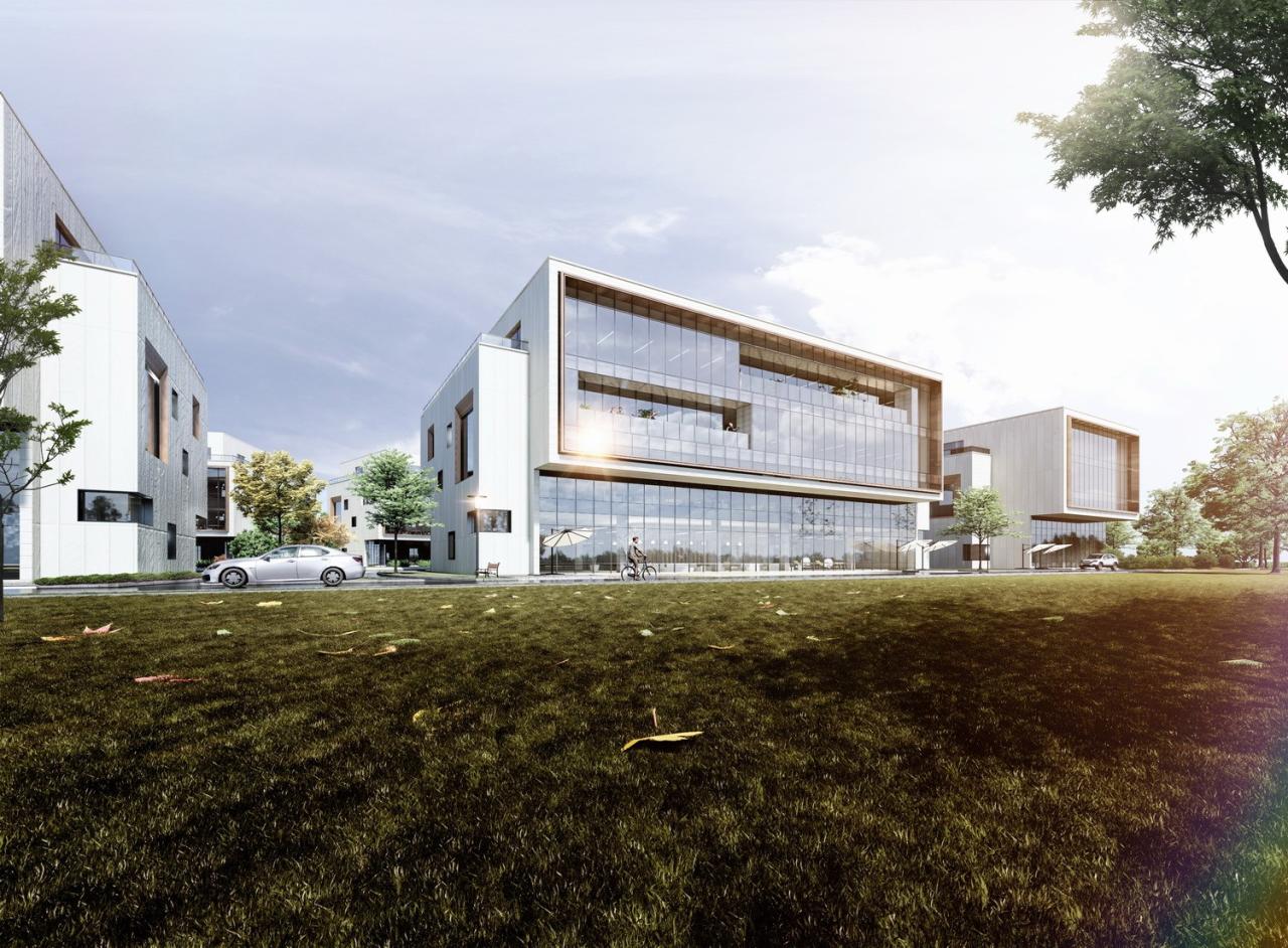 BIM建筑|“新冠疫情”和“逆全球化”冲击下，产业社区“破局”的六大路径 / 三益中国