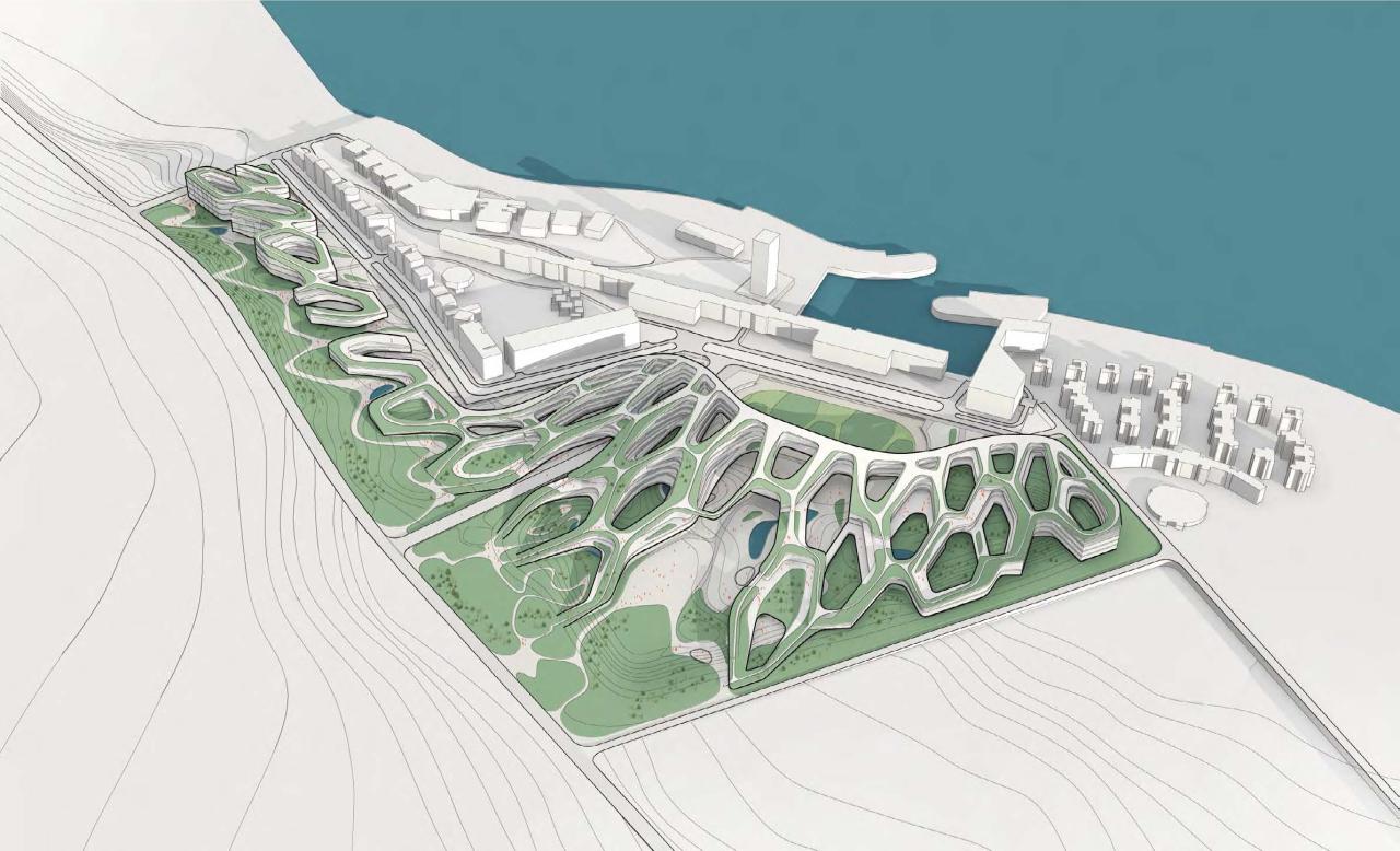 BIM建筑|中央美术学院青岛校区设计方案 / CAA