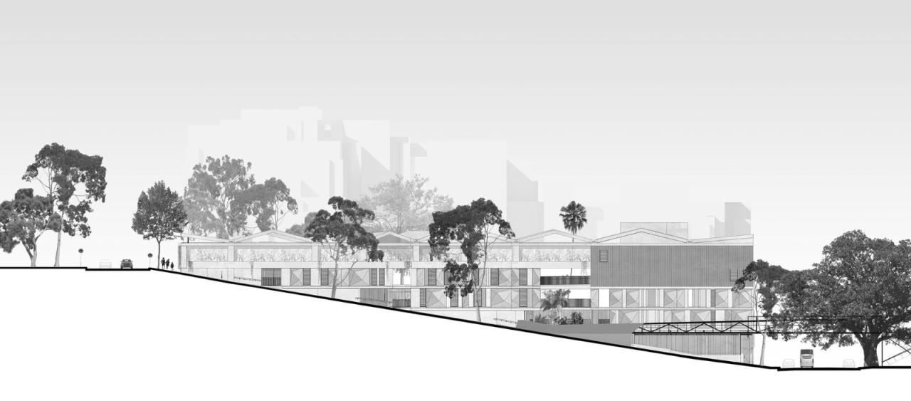 BIM建筑|Ultimo 公立小学/ DesignInc+ Lacoste + Stevenson + bmc2 architectes