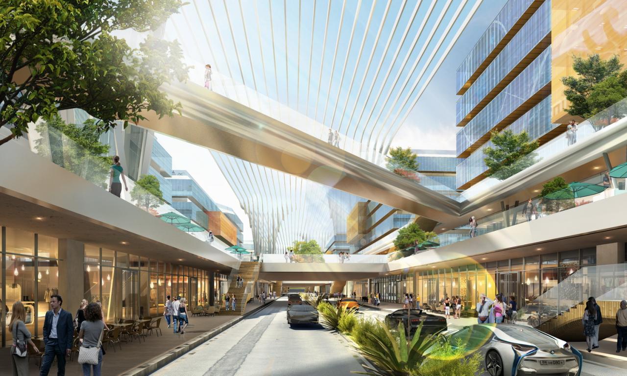 BIM建筑|小米北京新总部概念规划 / FTA