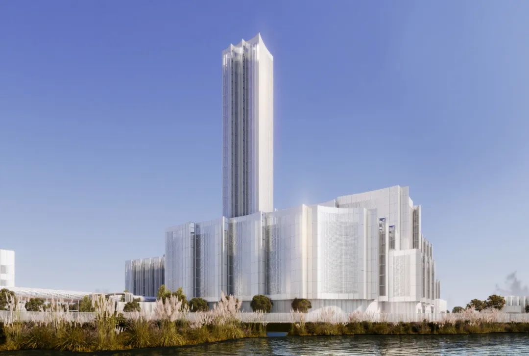 BIM建筑|嘉善伟明环保垃圾焚烧发电厂更新 / UUA建筑设计事务