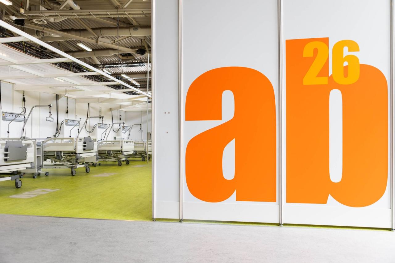 BIM建筑|柏林新型冠状病毒治疗中心，展览中心变方舱医院 / Heinle, Wischer und Partner