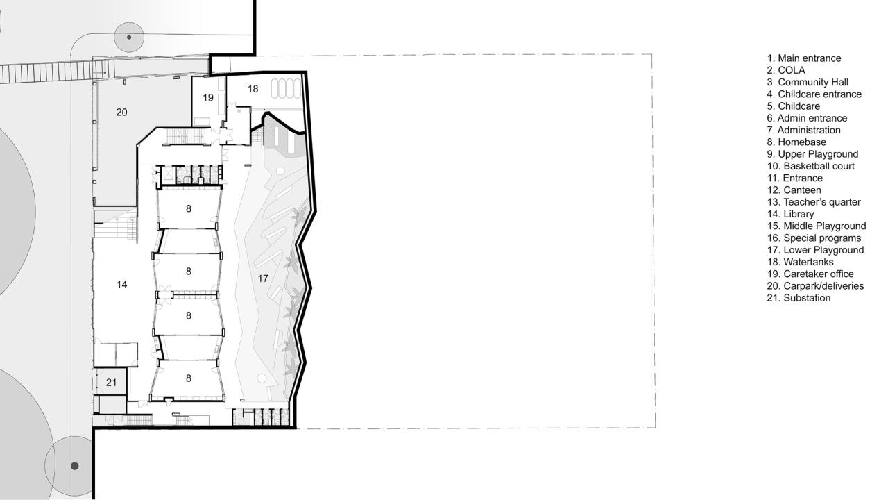 BIM建筑|Ultimo 公立小学/ DesignInc+ Lacoste + Stevenson + bmc2 architectes