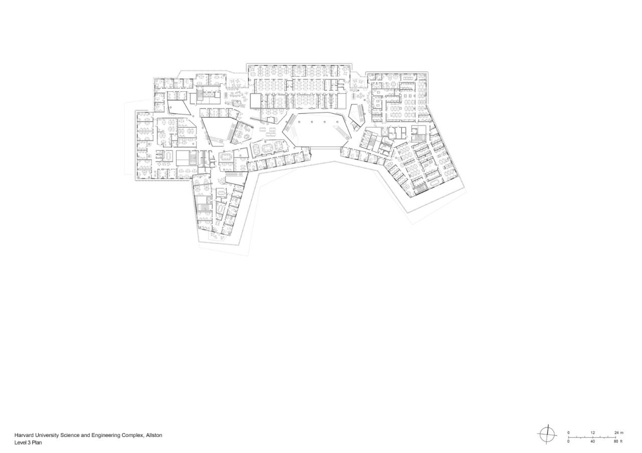 BIM建筑|哈佛大学科学与工程综合楼 / 贝尼奇建筑事务所