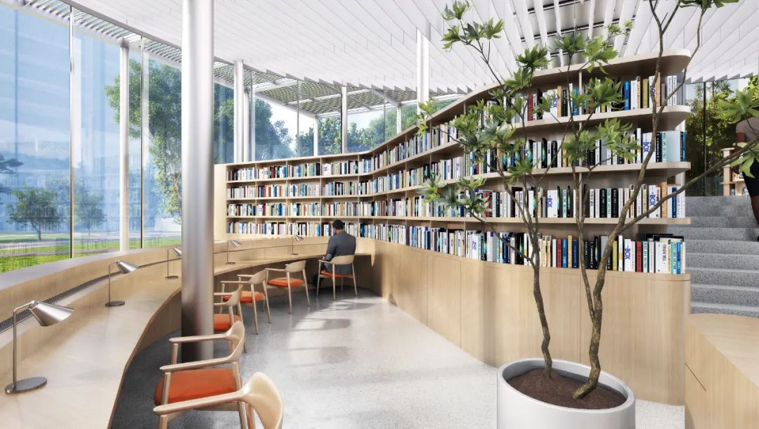 BIM建筑|云幔书屋 ：内外无界的极致透明 / UUA