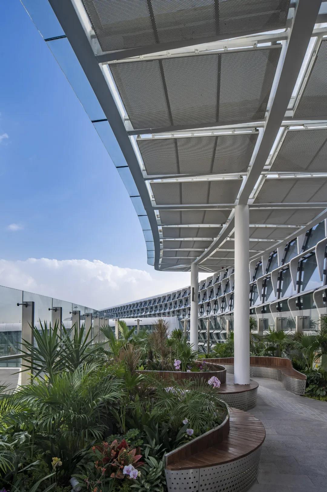 BIM建筑|航空建筑新标杆：深圳宝安国际机场卫星厅 / GDAD、Aedas、兰德隆与布朗