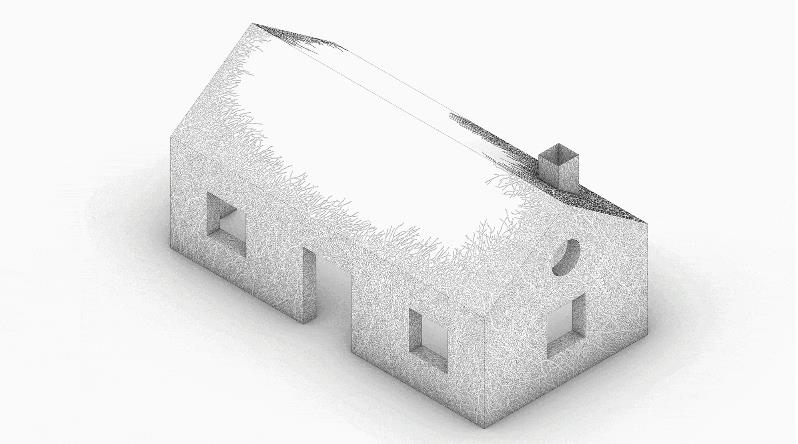 BIM建筑|《消失的房子》/ 胡泉纯