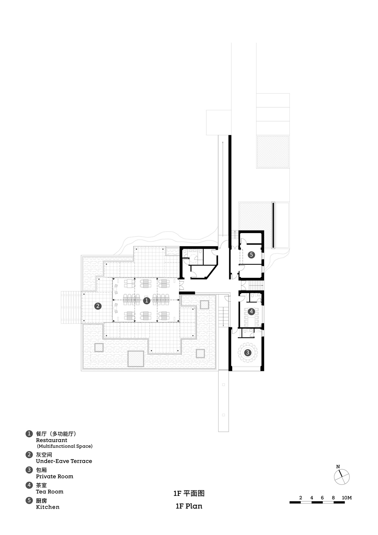 BIM建筑|水杉林餐厅：水边的风景 / goa作品