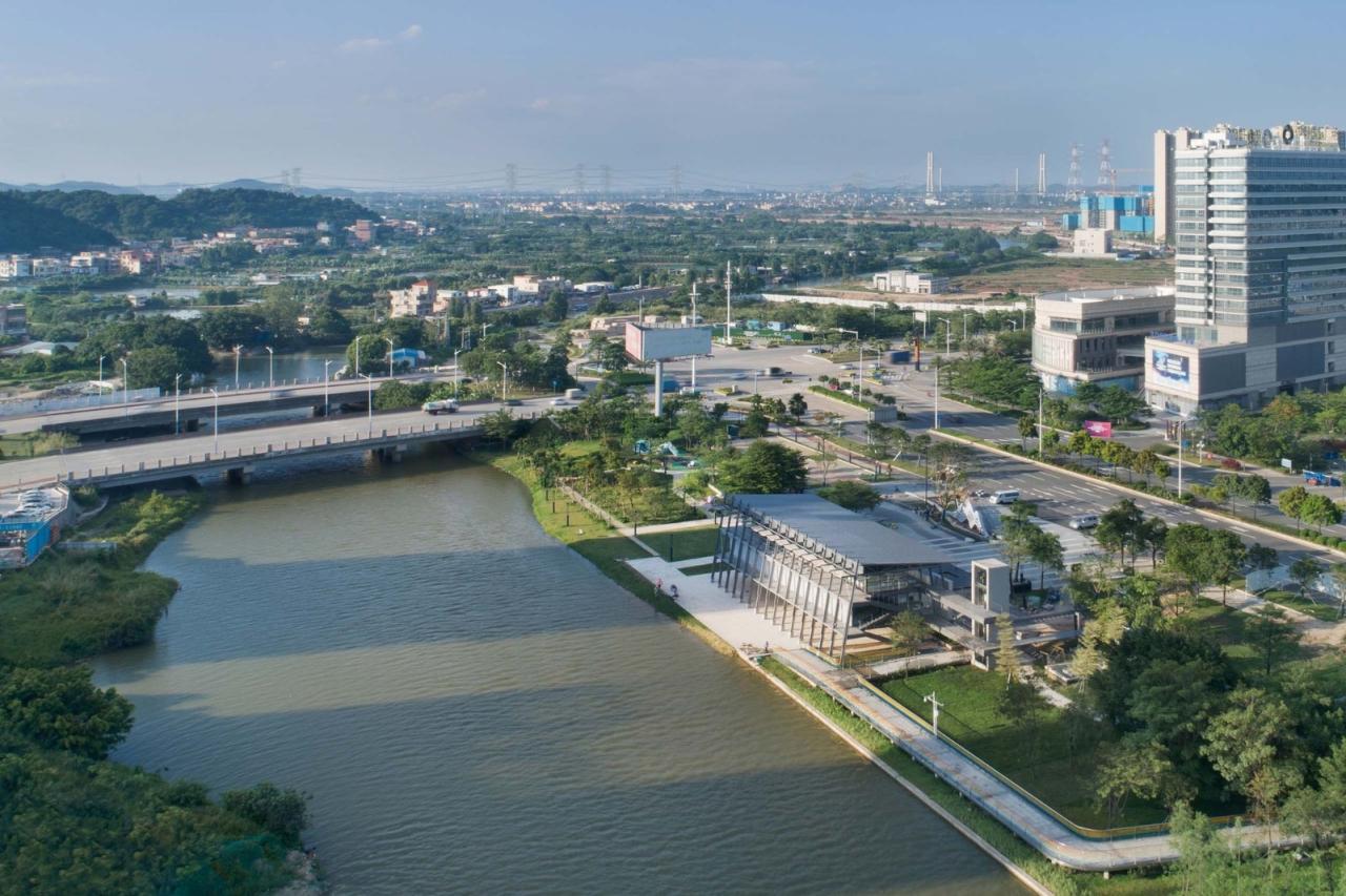 BIM建筑|蓬江智水展示中心 / WAU建筑事务所