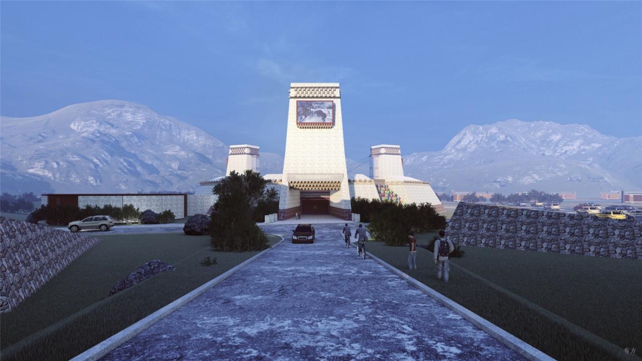 BIM建筑|高寒高海拔地区的当代建筑实践 / 小隐建筑