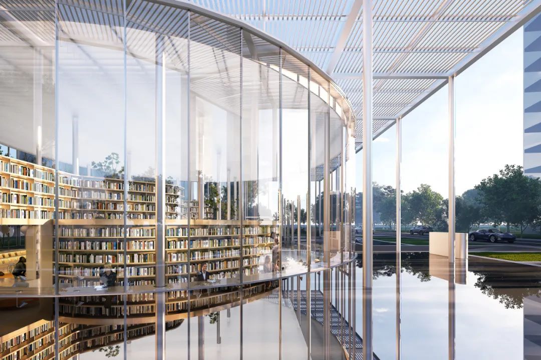 BIM建筑|云幔书屋 ：内外无界的极致透明 / UUA
