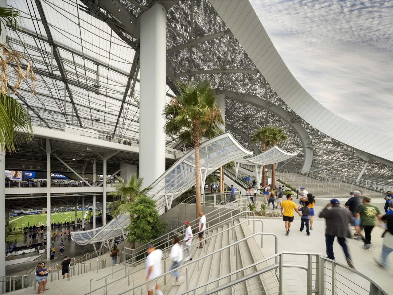 BIM建筑|洛杉矶索菲体育场 / HKS