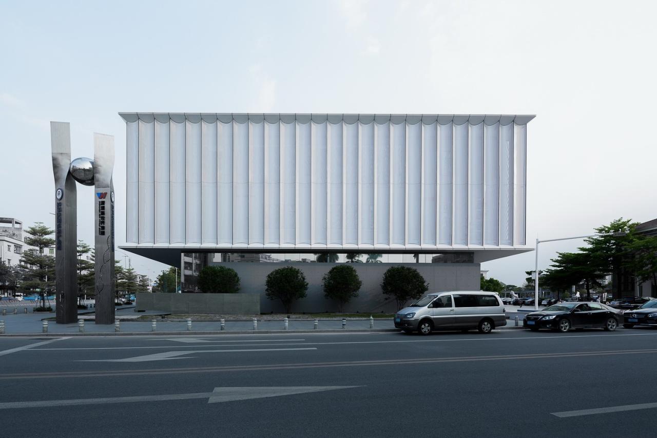 BIM建筑|东莞中科先进产业振兴展示馆 / 柏涛建筑