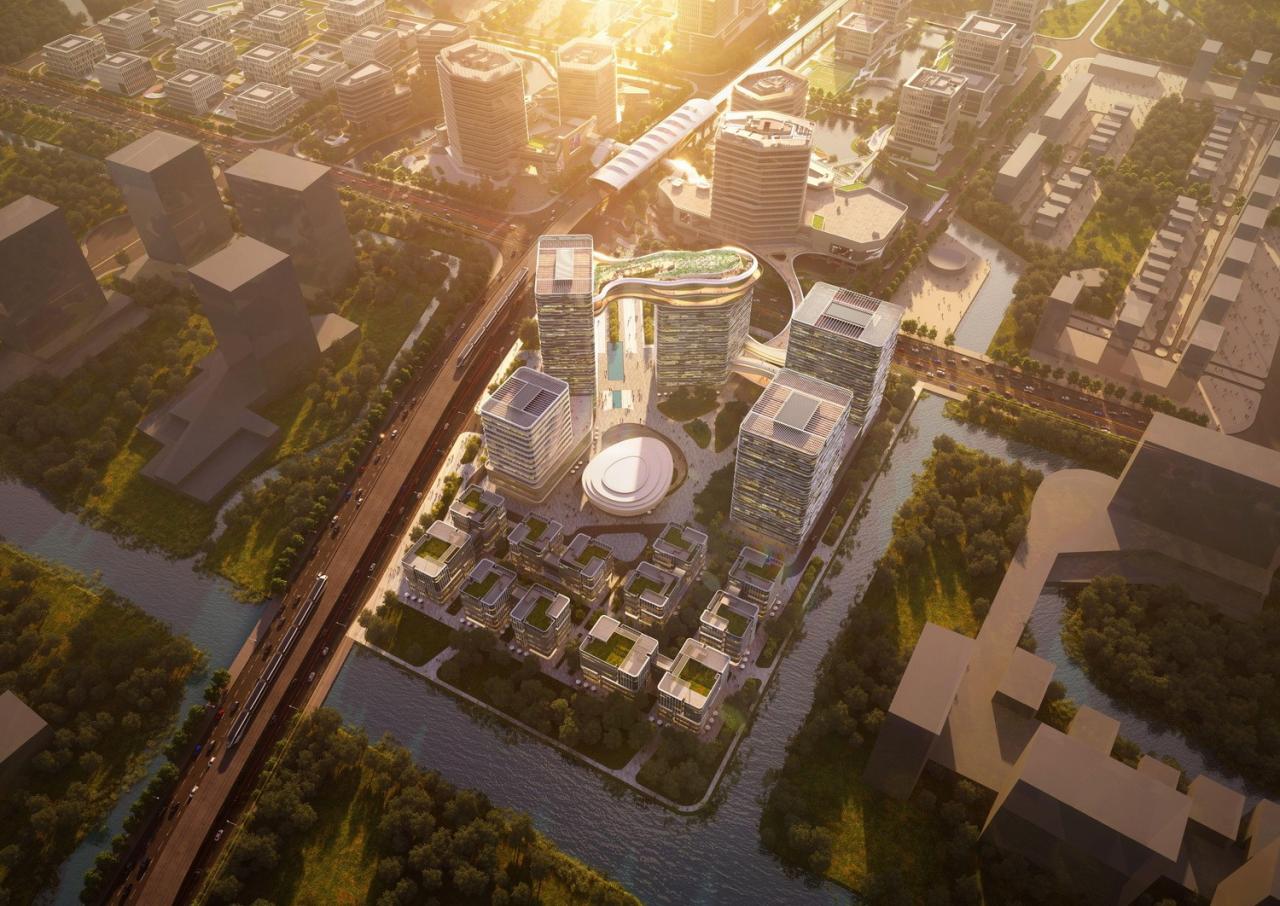 BIM建筑|“新冠疫情”和“逆全球化”冲击下，产业社区“破局”的六大路径 / 三益中国