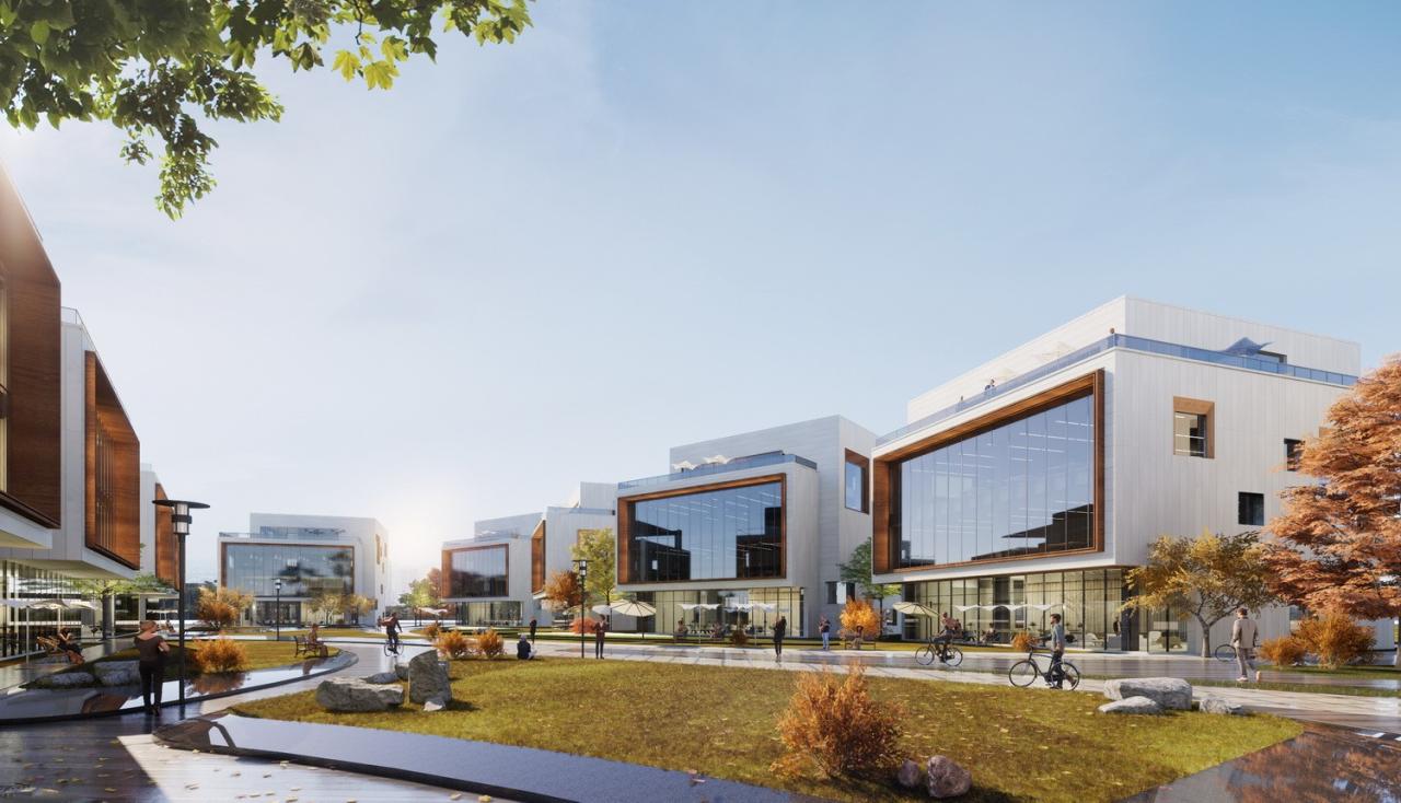 BIM建筑|“新冠疫情”和“逆全球化”冲击下，产业社区“破局”的六大路径 / 三益中国