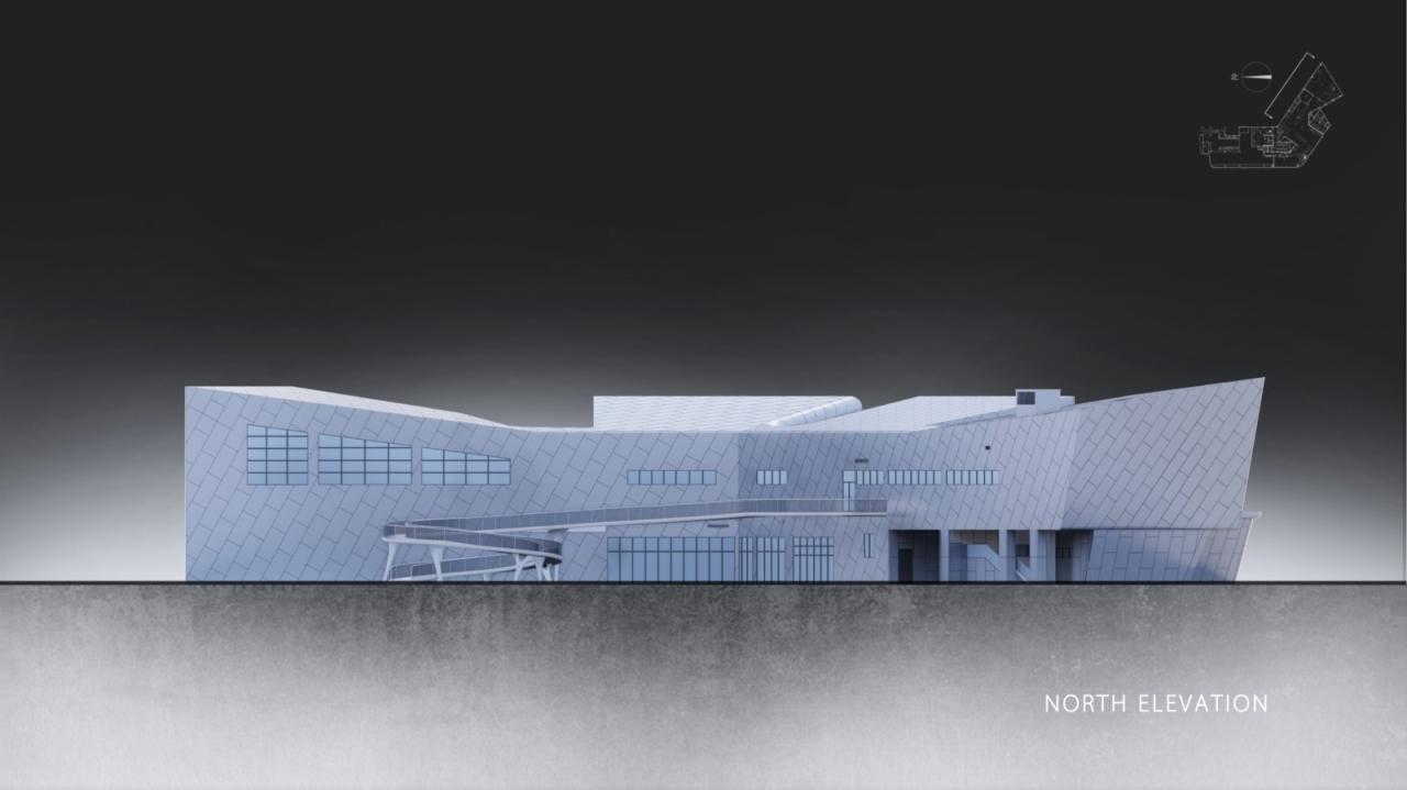 BIM建筑|赣州锦润 ▪ 滨江云宸展示中心 / 成执设计