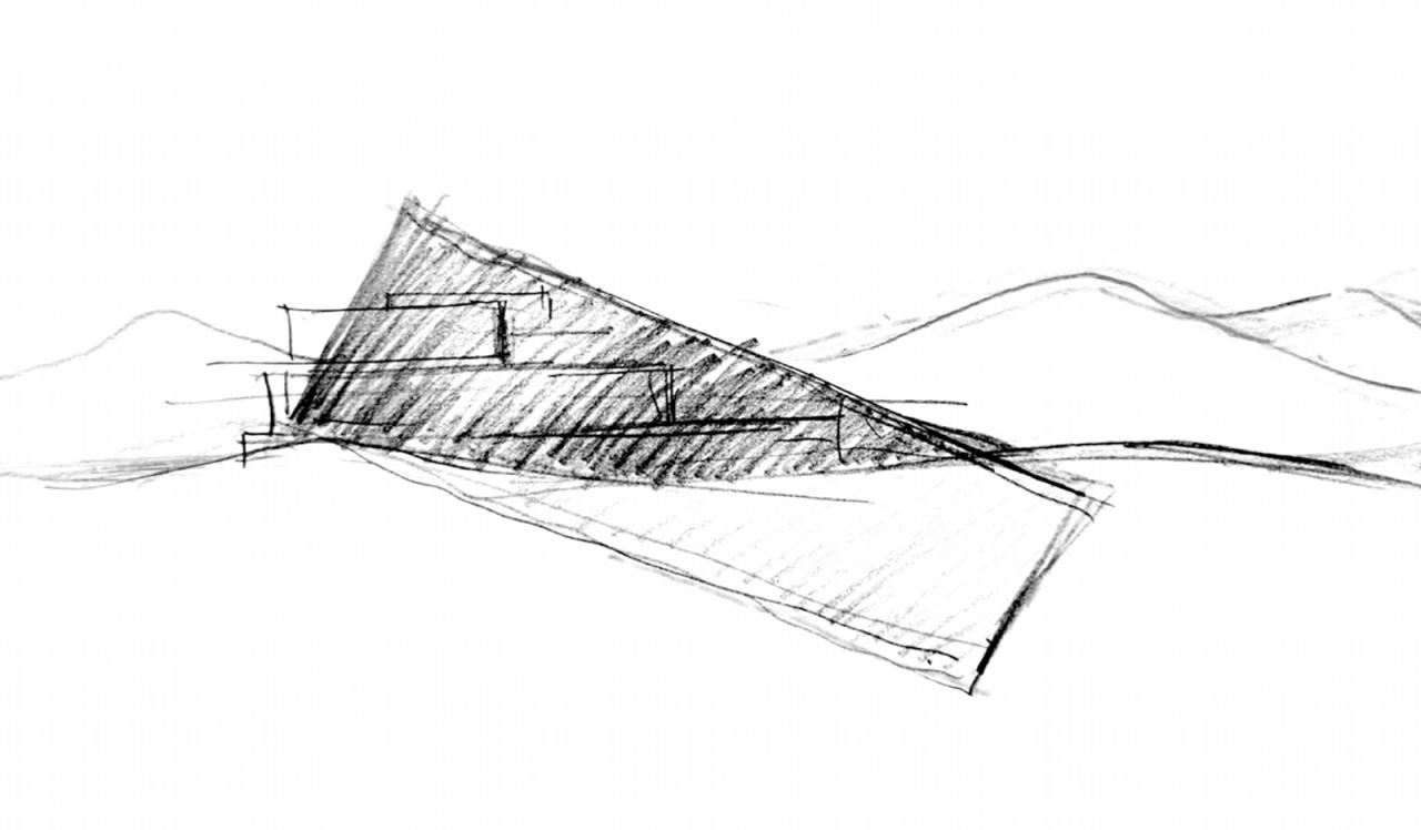 BIM建筑|大漠星河营地接待中心 / 三文建筑