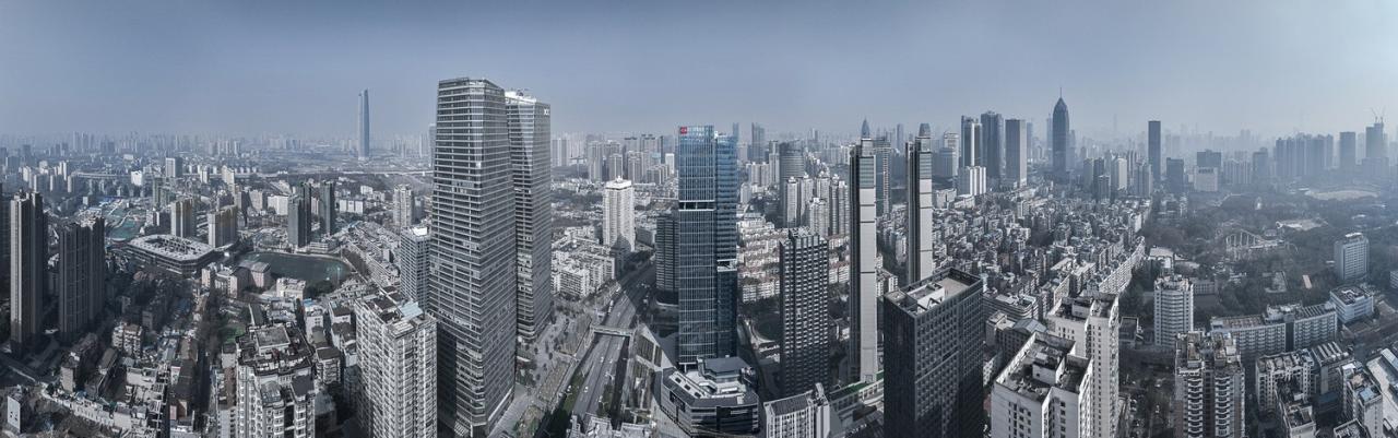 BIM建筑|城市天际线的重塑与街道生活的缝合：武汉中海中心 / 柏涛设计