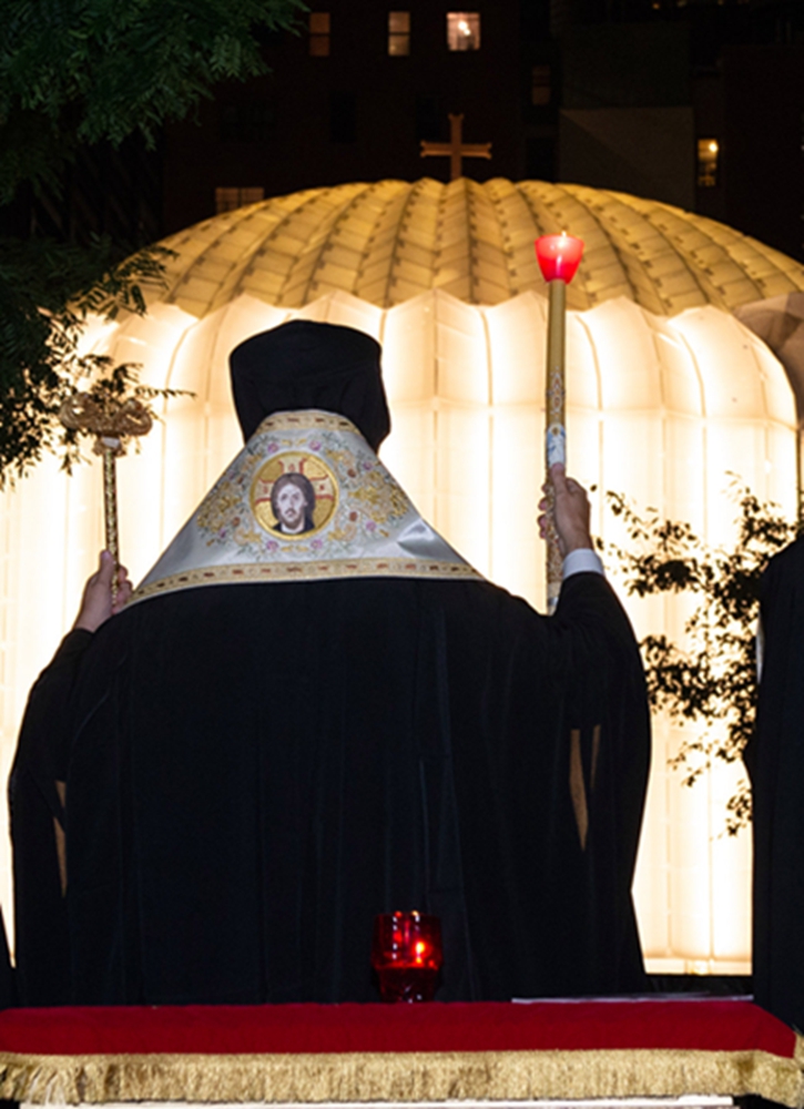 BIM建筑|卡拉特拉瓦的世贸中心教堂首次照明