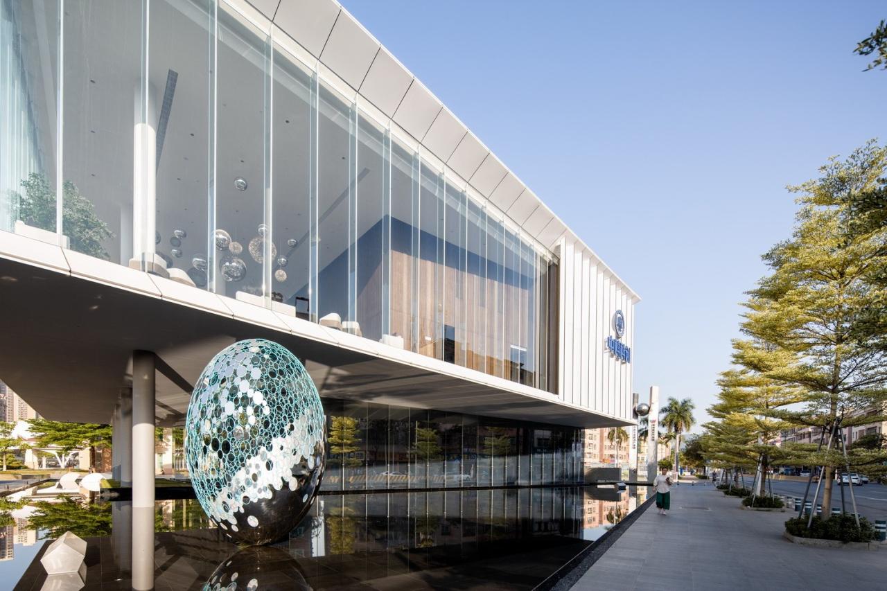 BIM建筑|东莞中科先进产业振兴展示馆 / 柏涛建筑