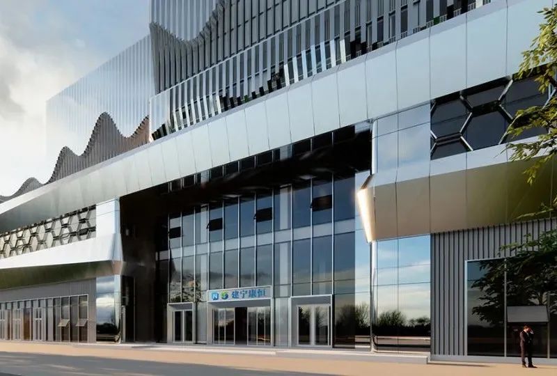 BIM建筑|南宁市双定循环经济产业园生活垃圾焚烧发电厂/ UUA