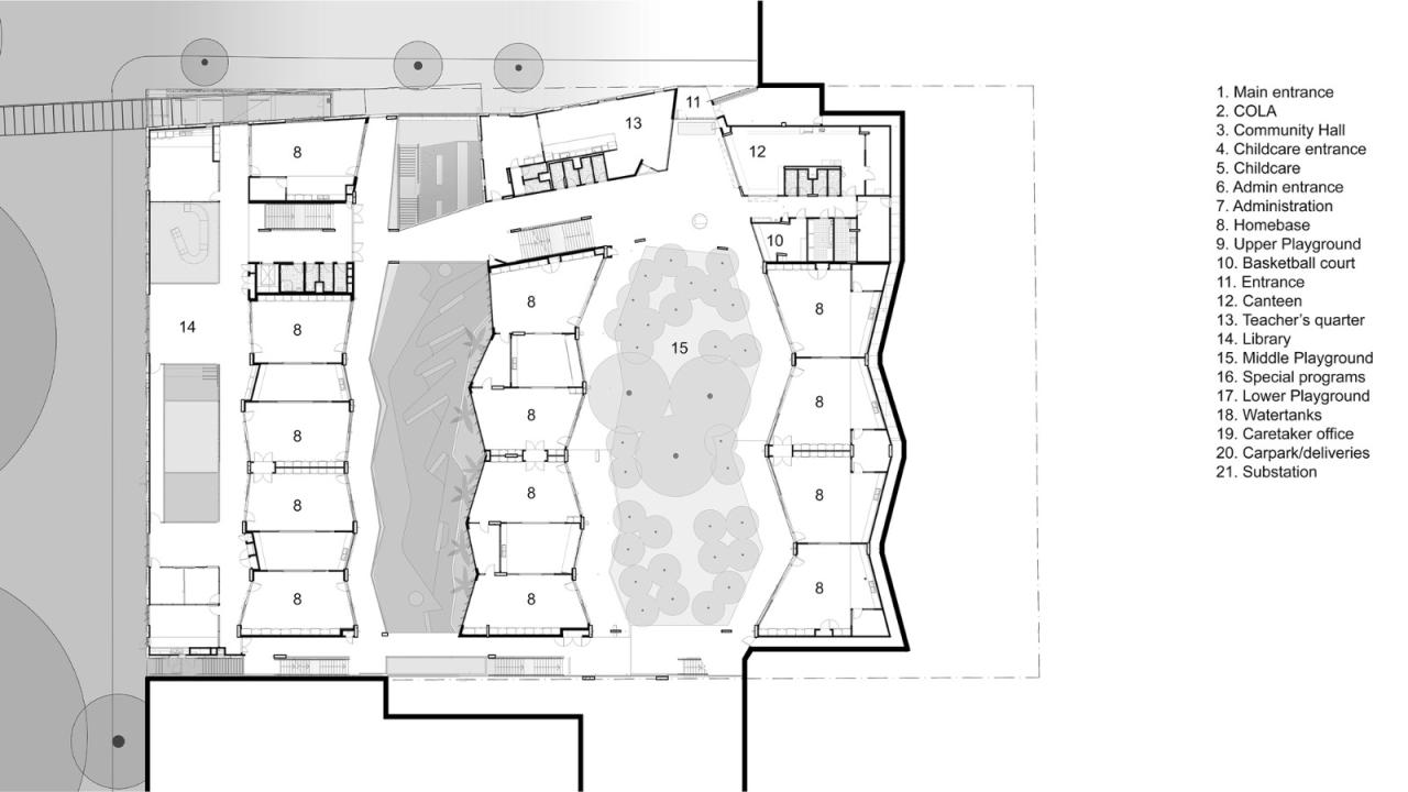 BIM建筑|Ultimo 公立小学/ DesignInc+ Lacoste + Stevenson + bmc2 architectes