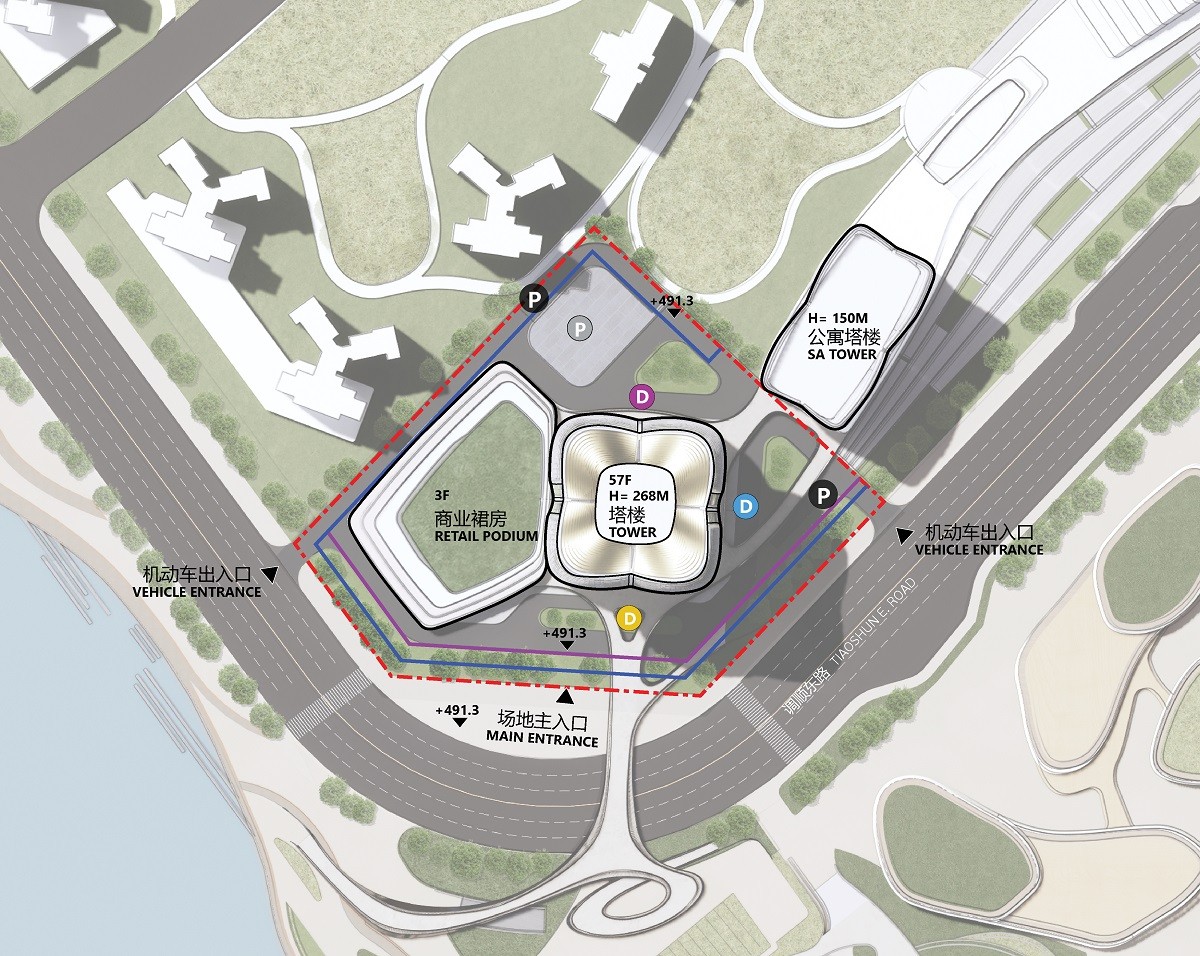 BIM建筑|华南海滨高层设计竞赛方案 / 10 Design