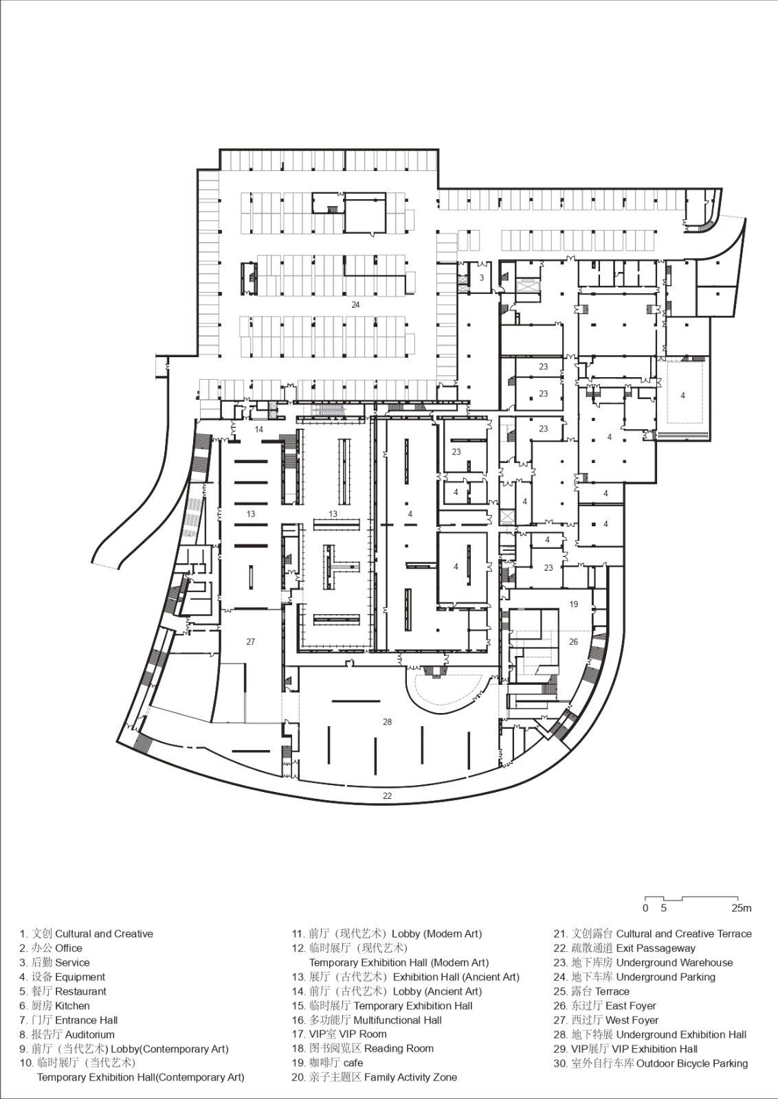 BIM建筑|琴台美术馆 / 大舍建筑设计事务所