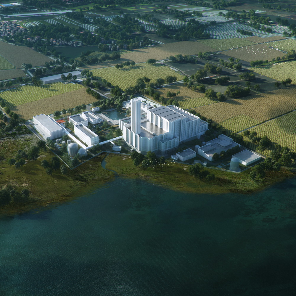 BIM建筑|嘉善伟明环保垃圾焚烧发电厂更新 / UUA建筑设计事务