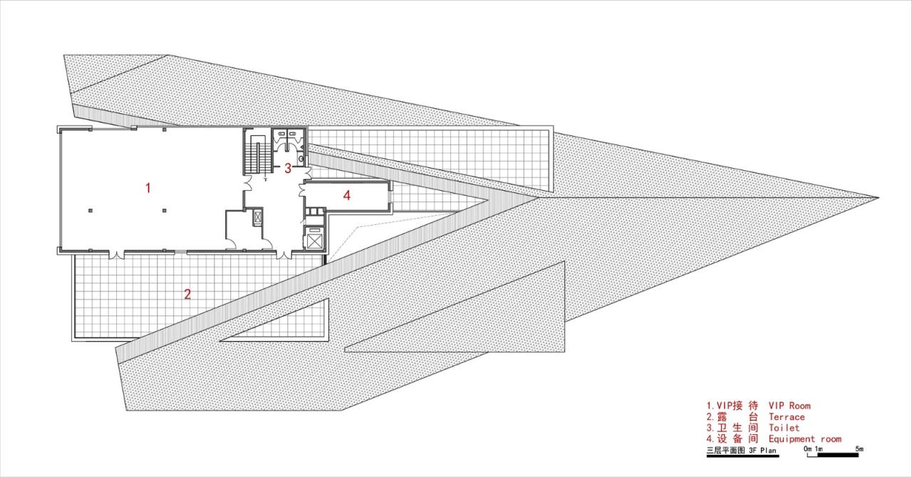BIM建筑|大漠星河营地接待中心 / 三文建筑