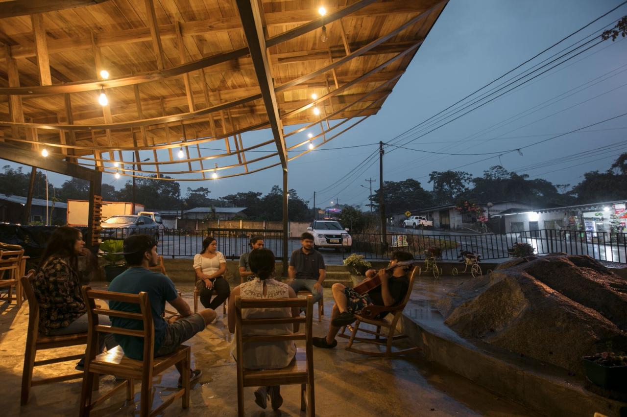 BIM建筑|村口榕树下，社区公共空间 Ficus Alto / Natura Futura Arquitectura