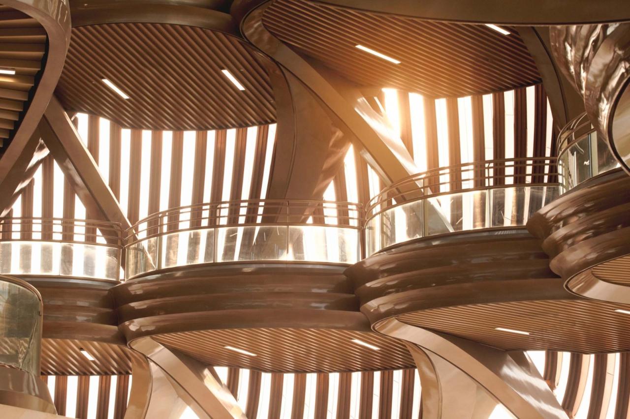 BIM建筑|成都熊猫基地熊猫塔，机械‘竹笋’ / UDG.零号工作室