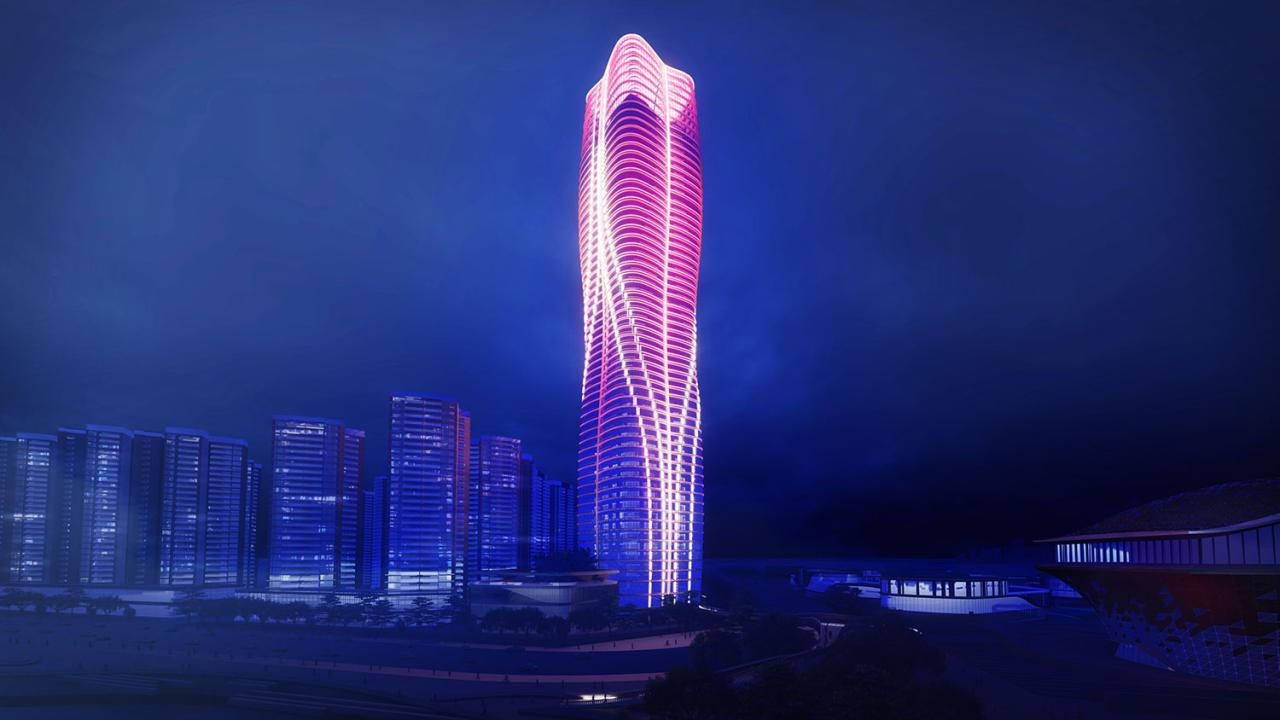 BIM建筑|华南海滨高层设计竞赛方案 / 10 Design