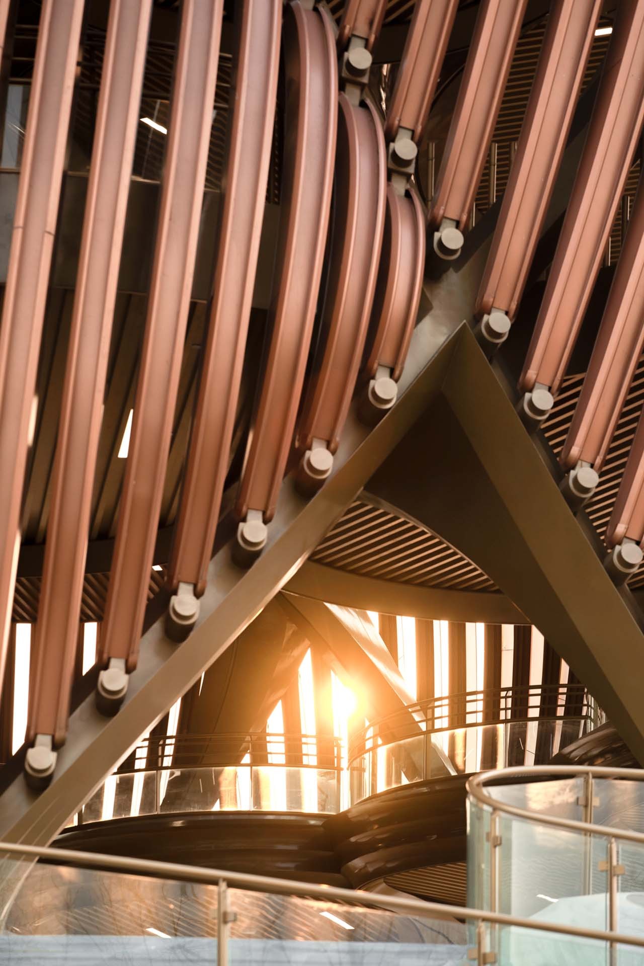 BIM建筑|成都熊猫基地熊猫塔，机械‘竹笋’ / UDG.零号工作室