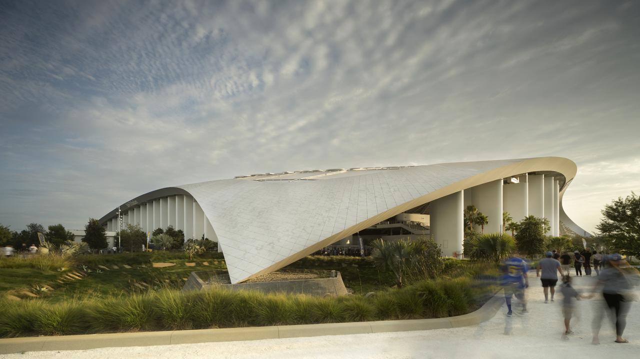 BIM建筑|洛杉矶索菲体育场 / HKS