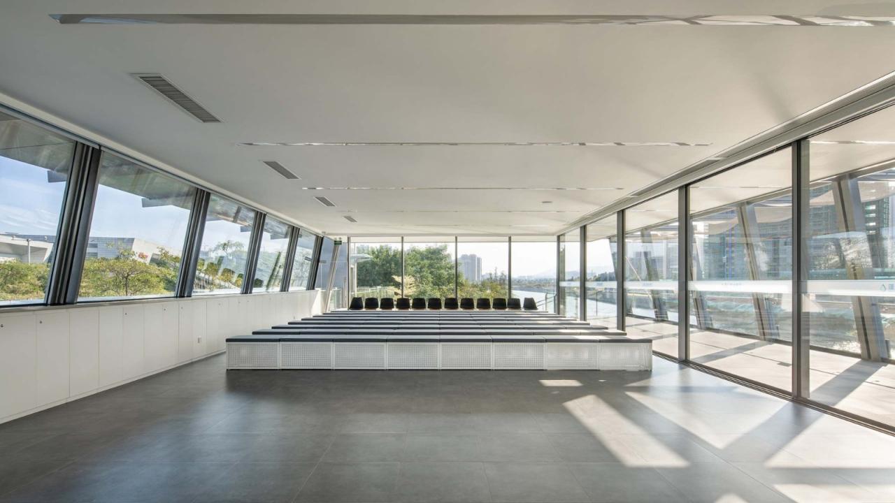 BIM建筑|蓬江智水展示中心 / WAU建筑事务所