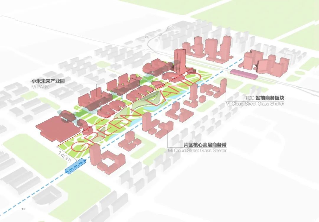 BIM建筑|小米北京新总部概念规划 / FTA