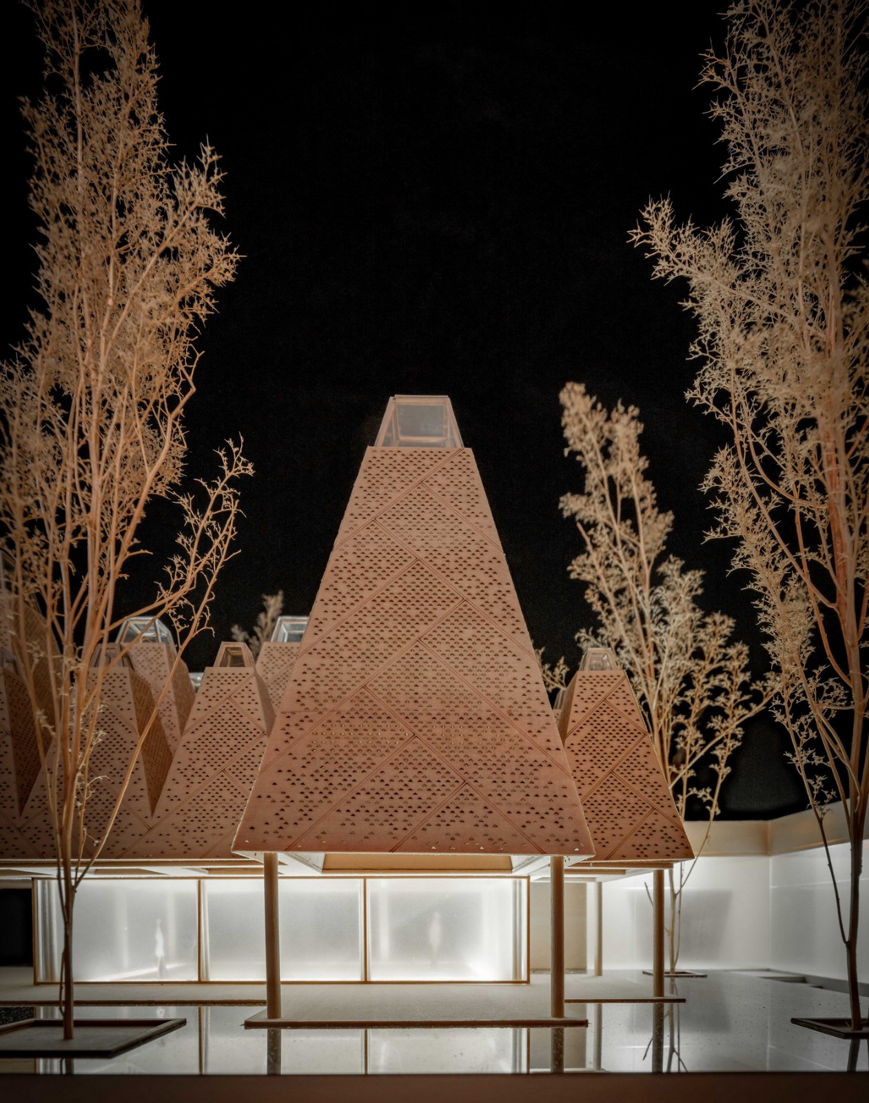 BIM建筑|水杉林餐厅：水边的风景 / goa作品