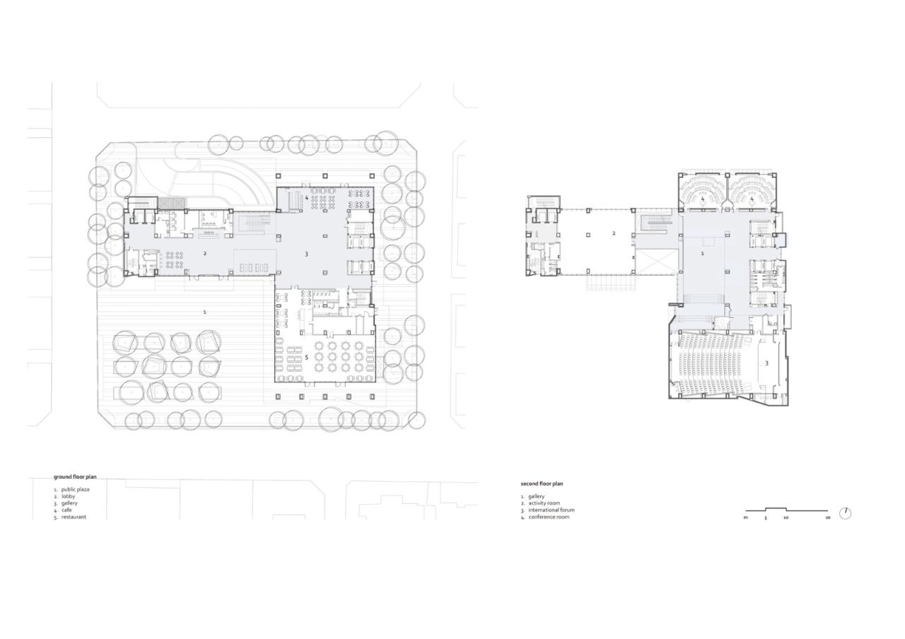 BIM建筑|政治大学公共行政及企业管理教育中心 / 潘冀联合建筑师事务所